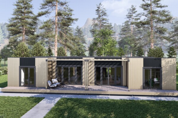 Домокомплект Дабл Флет 116, площа 116 м²
